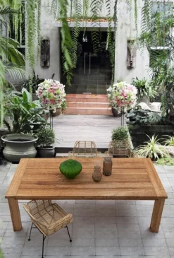 TAVOLO IN TEAK RICICLATO - BOUNTY