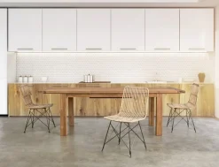 TAVOLO IN TEAK RICICLATO 180/250 - BOUNTY