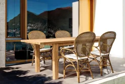 TAVOLO IN TEAK RICICLATO 160/220 - BOUNTY