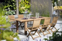 TAVOLO IN TEAK 180/240X100 - MARYLAND