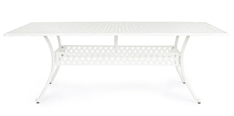 TAVOLO IVREA RETT 213X107 BIANCO