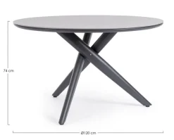 TAVOLO JULIAN D120 ANTR JX55