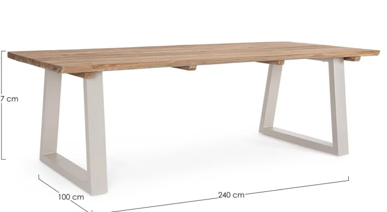 TAVOLO LEGEND 240X100 SILK