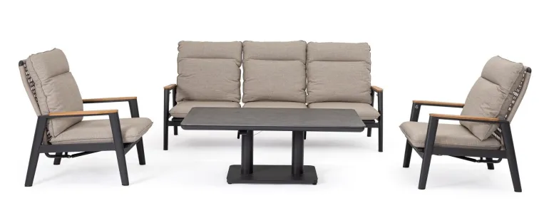 TAVOLO MIGUEL 140X80X51/72 ANTR JX55