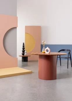 TAVOLO OJAS TERRACOTTA D115