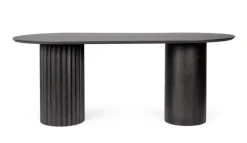 TAVOLO ORISSA NERO 200X90