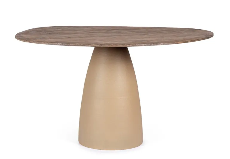 TAVOLO STANLEY TOP RUSTIC BROWN 140