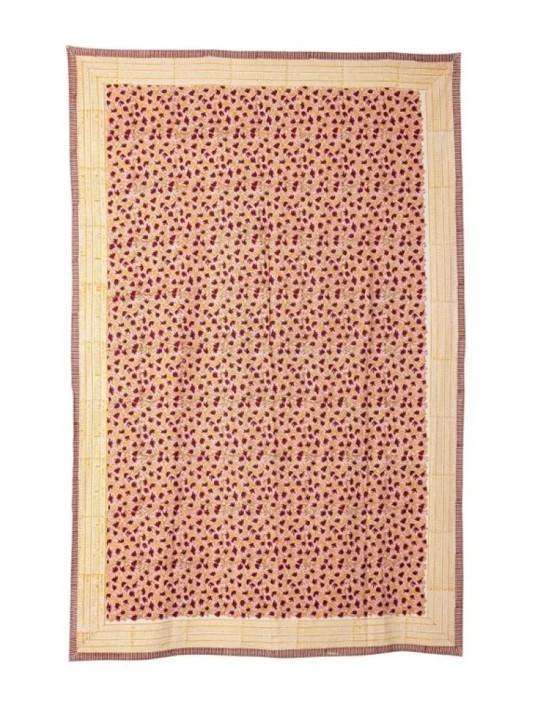 TELO COPRITUTTO CLOTHILDE ROSA 140X220