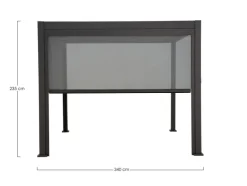 TENDA RULLO PERGOLA OCEAN LATO 3.6M ANTR