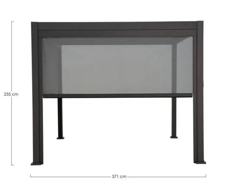 TENDA RULLO PERGOLA OCEAN LATO 4M ANTR