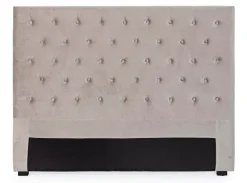 TESTIERA LETTO IN LEGNO GRIGIO CHIARO 160 - CASPAR