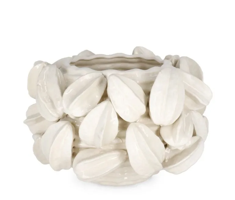 VASO CARAMBOLA BIANCO H23