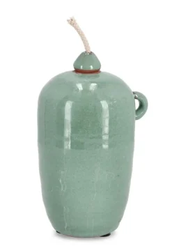 VASO CON STOPPINO ESMA VERDE H18,5