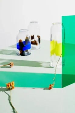 VASO ERIDANUS VT BLU NERO H24,5