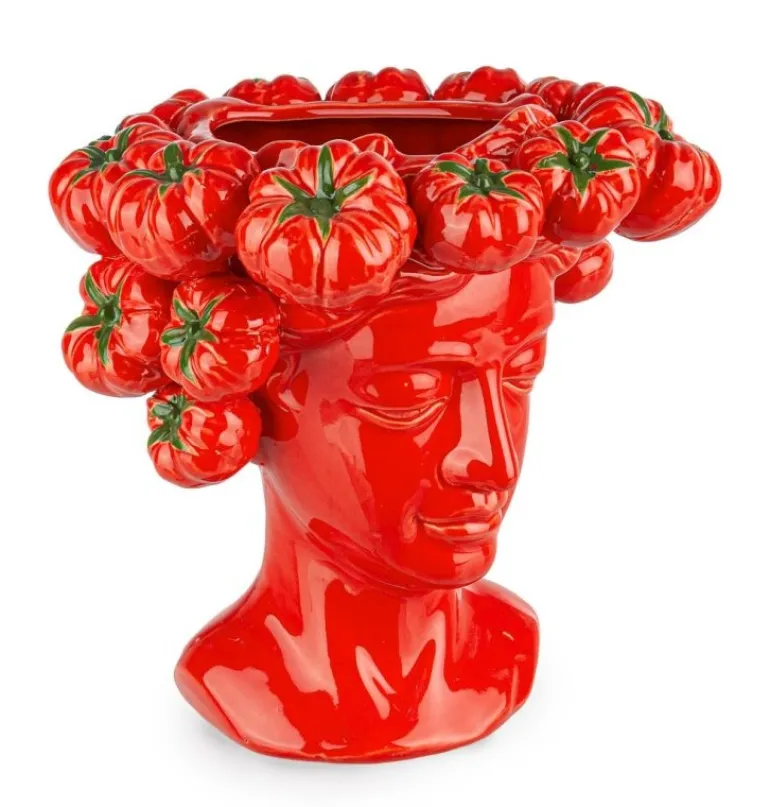 VASO GAZPACHO LADY ROSSO H29