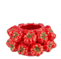 VASO GAZPACHO ROSSO TONDO D26