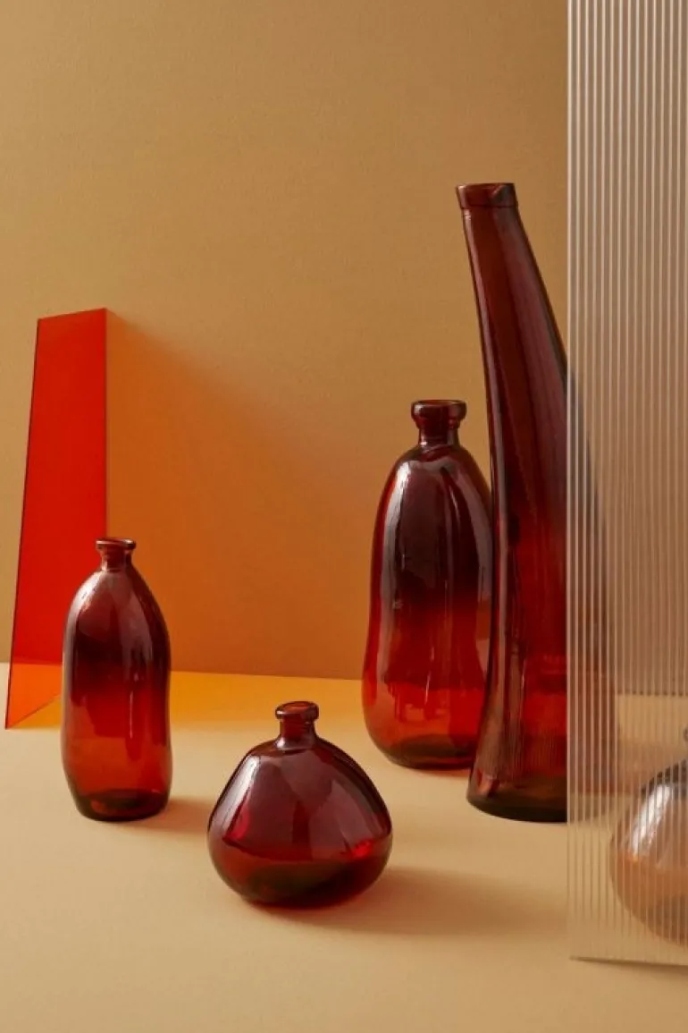 VASO LOOPY VT ROSSO H23