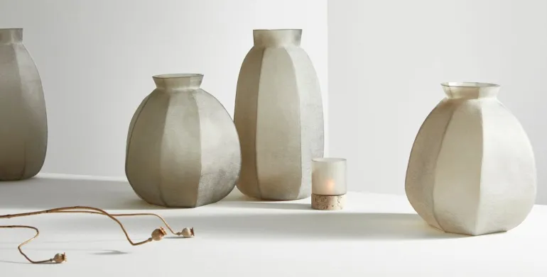 VASO MIRISSA VT BEIGE H49,5