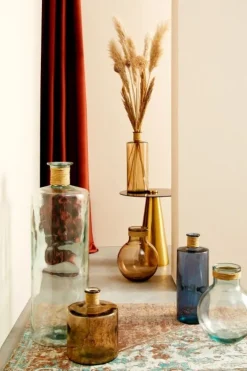 VASO VT ROTANG ROSA ANTICO H27,5