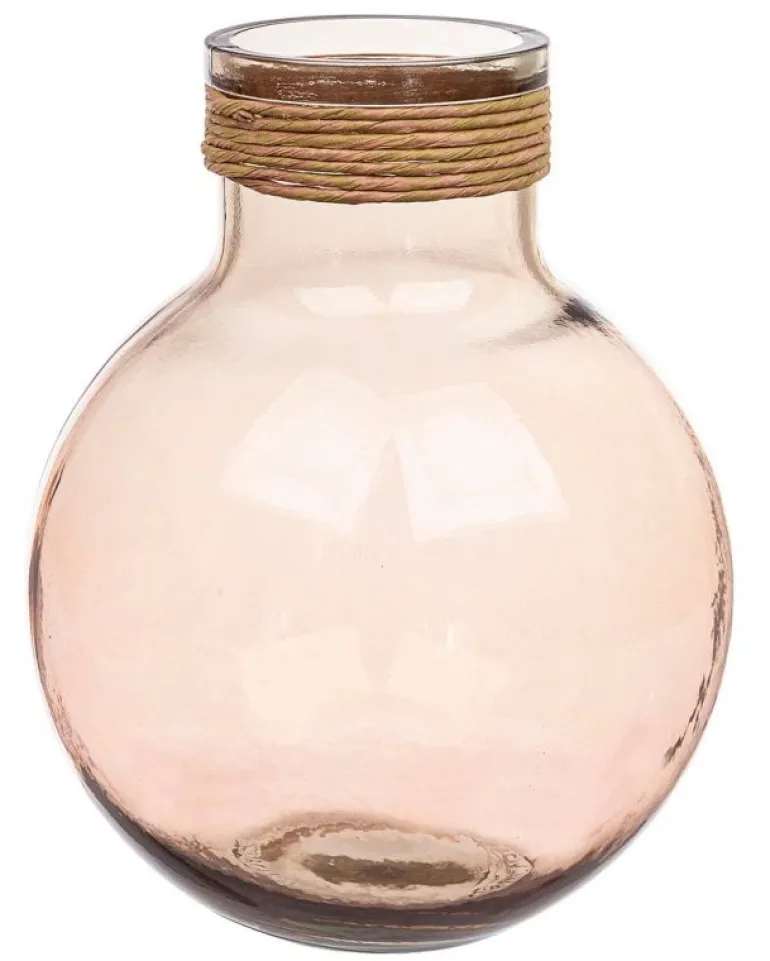 VASO VT ROTANG ROSA ANTICO H34,5