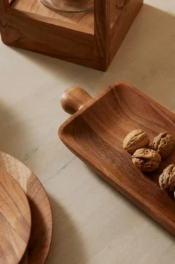 VASSOIO DECORATIVO AIMI LEGNO NATUR H3,5