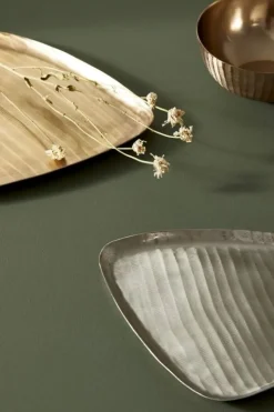 VASSOIO DECORATIVO CHISEL ORO 38X34