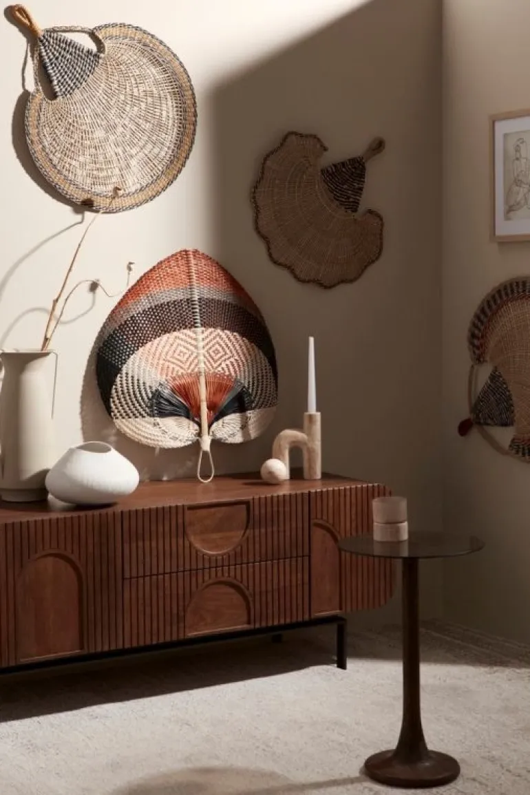 VENTAGLIO DEC PARET NANKA BLU GIAL 60X68